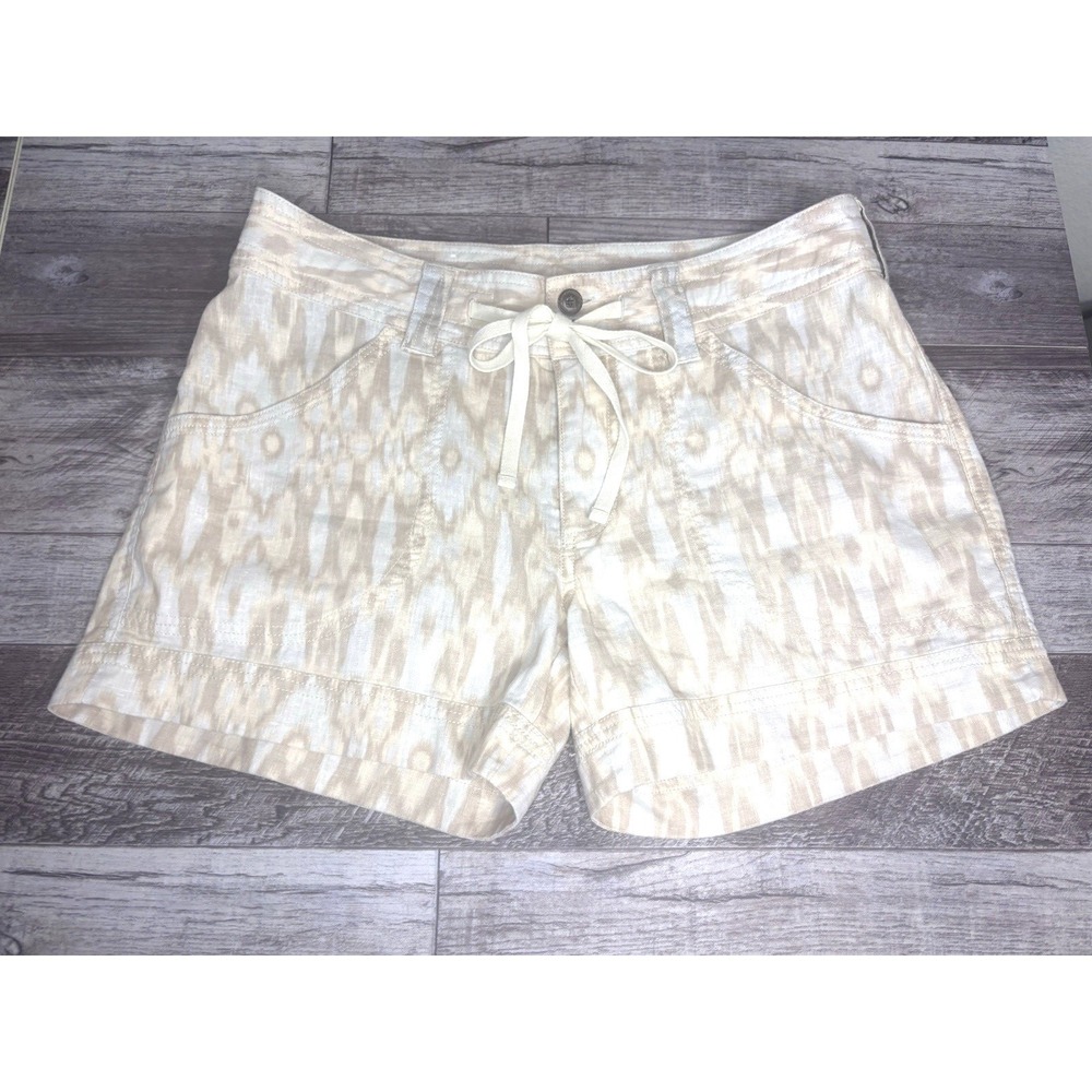 Patagonia Hemp Organic Cotton Shorts Womens 6 Coastal Resort Travel Beach Cruise